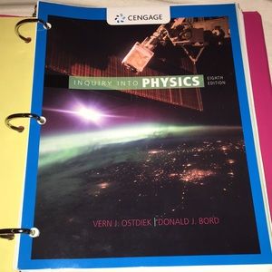 Inquiry into physics textbook
